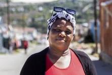   Sindiswa Manxeba is 62 and has lived in Imizamo Yethu since 2008.