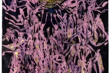 Artwork by Lady Skollie, “We have come to take you home: A tribute to Diana Ferrus”, based on Ferrus’s 1998 poem to Khoisan ancestor Sarah Baartman who, in 1810, was taken from Cape Town to Europe to be put on public display.