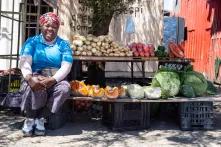 Public space could be used to prioritise nutritious food, but efforts are needed to recognise and support informal traders like Monica Mrwashule in Worcester Public space could be used to prioritise nutritious food, but efforts are needed to recognise and support informal traders like Monica Mrwashule in Worcester