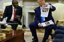 presidents of the USA and South Africa