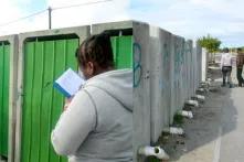 Members of the SJC and NU Map Toilets in Khayelitsha