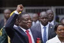 Zimbabwe's new President takes office