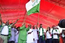 Osita Chidoka on the campaign trail.