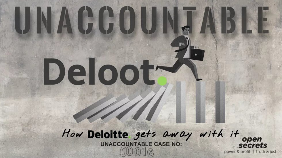 Deloot – how Deloitte gets away with it