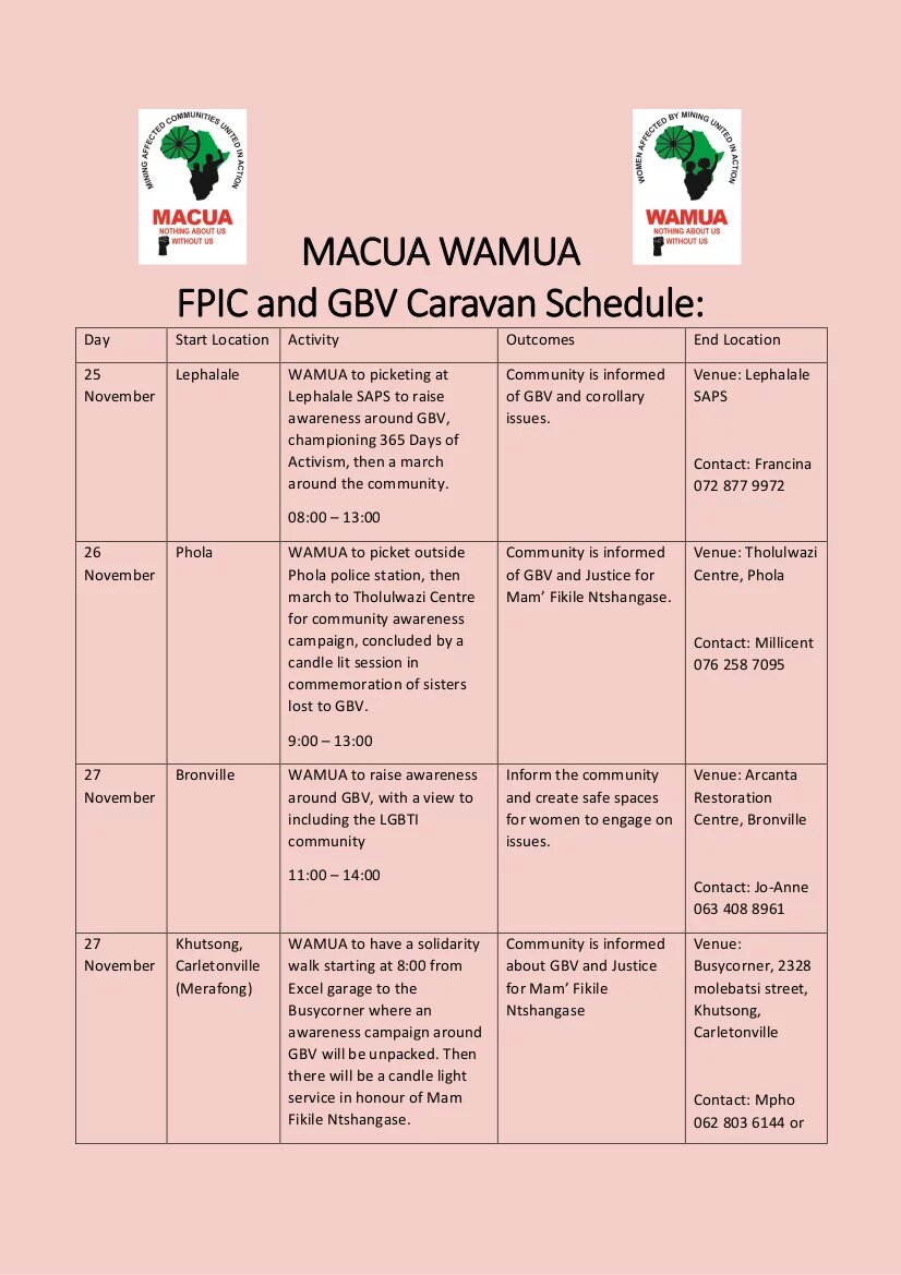 FPIC Caravan Schedule 2020 page #1