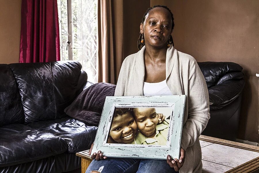 Christine Nxumalo & her late sister Virginia Machpelah and late niece Shanice