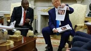 presidents of the USA and South Africa