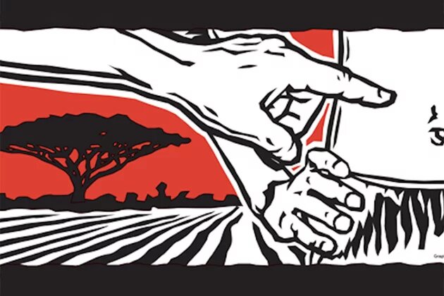 Land! This land is ours! Land! This land is ours!
