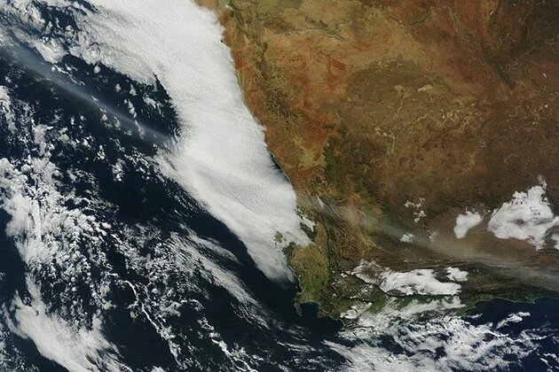 Chilean Volcano Ash Spotted Over South Africa