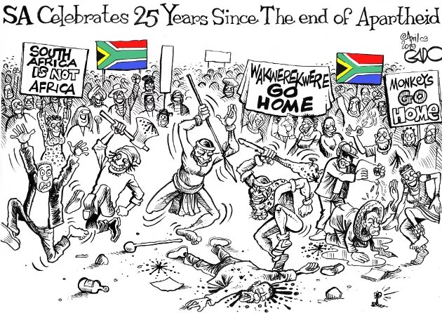 SA Celebrates 25 years since the end of Apartheid SA Celebrates 25 years since the end of Apartheid